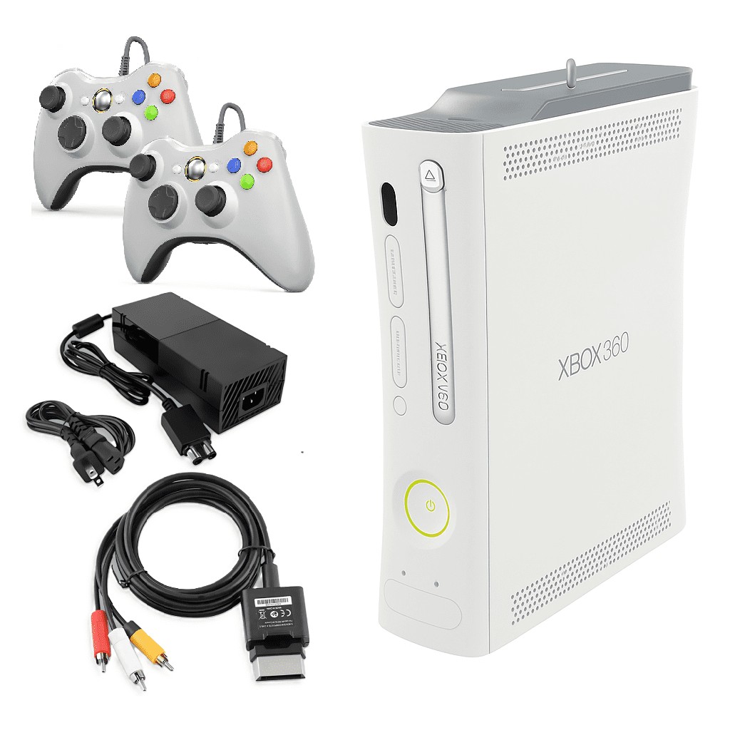Microsoft Xbox 360 - White (70) product photo 2